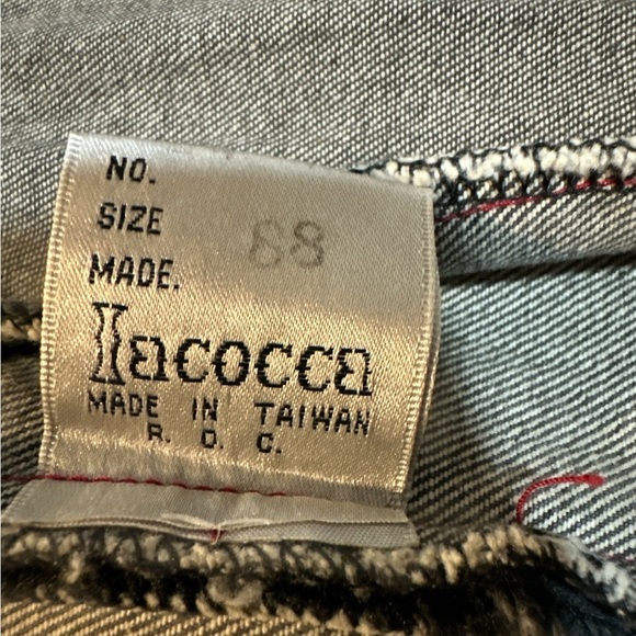 Vintage Embroidered and Jeweled Gray Denim Blazer - Picture 3 of 8